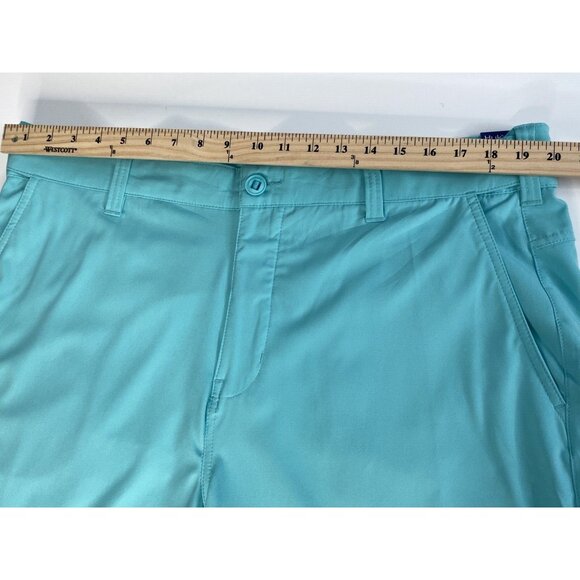 Huk Lowcountry 6" Performance Men’s XXXL Fishing Shorts Seafoam Green NWT Chino - Picture 13 of 16